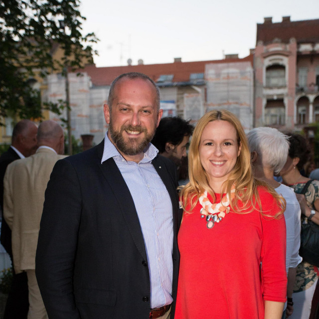 Vladimir Ham i supruga Ivana