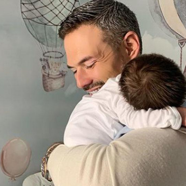 Nenad Tatarinov sa sinom