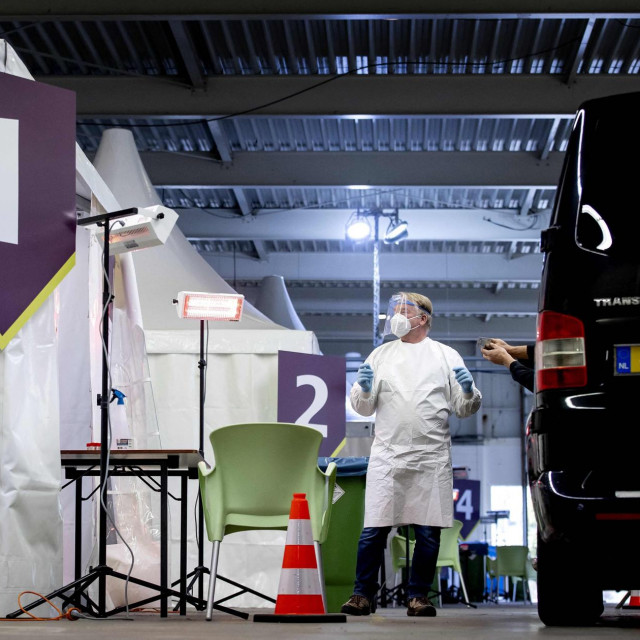 Centar za testiranje u Bovenkarspelu u NIzozemskoj