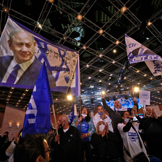 Pristaše Benjamina Netanyahua