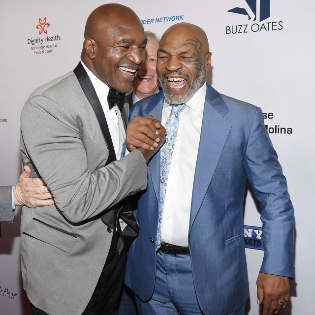 Evander Holyfield i Mike Tyson
