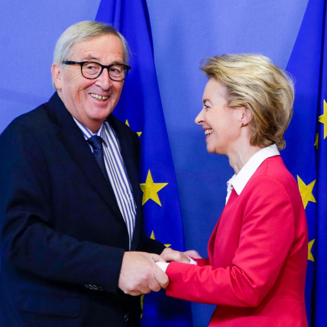 Jean-Claude Juncker i Ursula von der Leyen