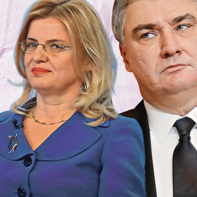 Zlata Đurđević i Zoran Milanović
