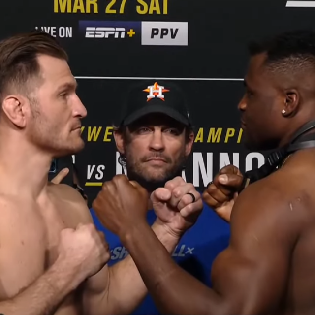 Stipe Miočić i Francis Ngannou