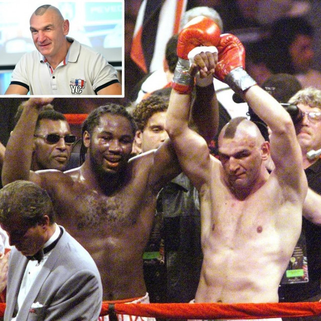 Željko Mavrović i Lennox Lewis