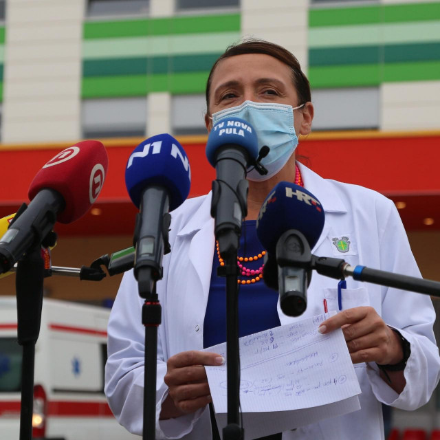 Irena Hrstić, ravnateljica Opće bolnice Pula