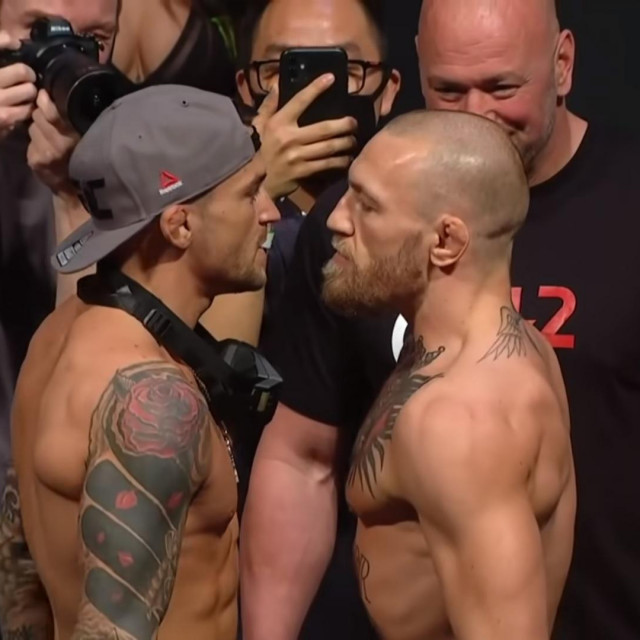 Dustin Poirier i Conor McGregor