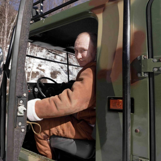 Vladimir Putin u Sibiru