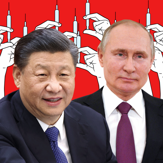 Xi Jinping, Vladimir Putin