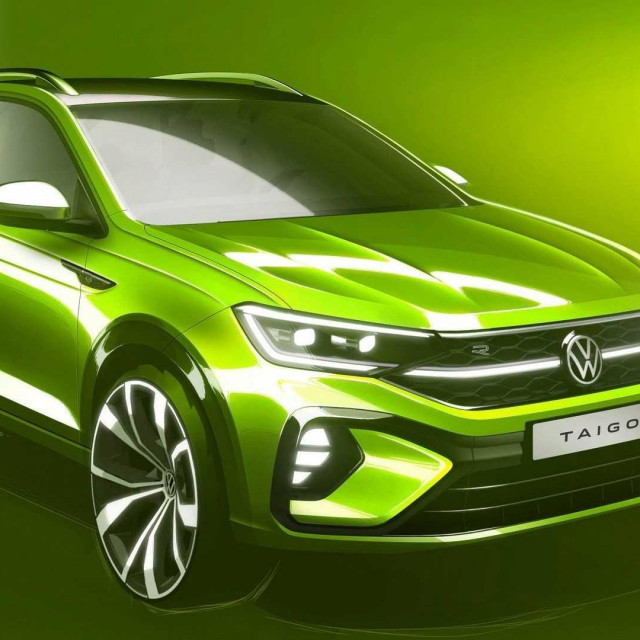 VW Taigo skica