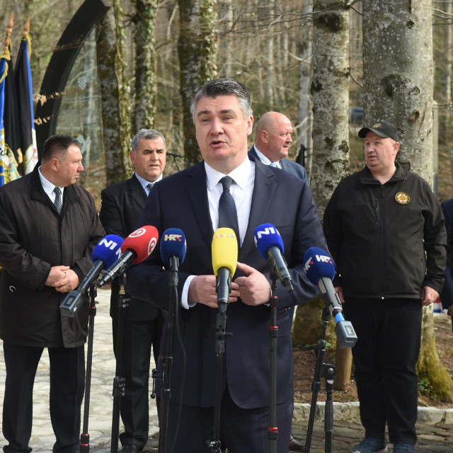 Predsjednik Milanović na Plitvicama