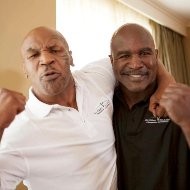 Evander Holyfield i Mike Tyson