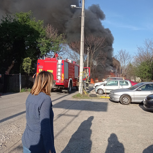 Požar u Zagrebu