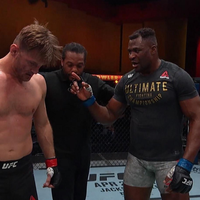 Stipe Miočić i Francis Ngannou