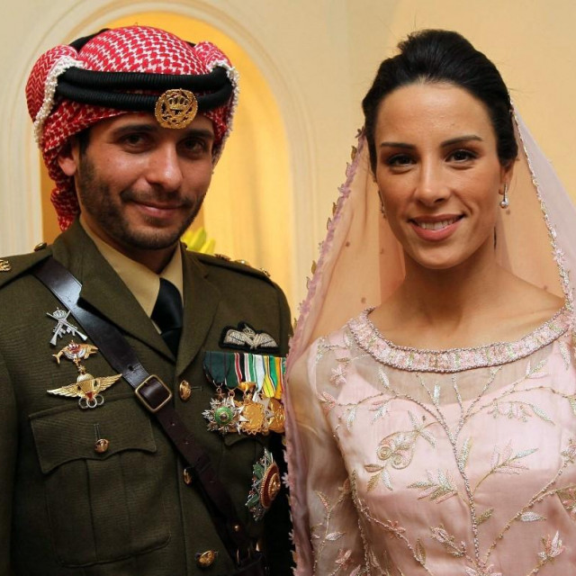 Princ Hamza sa suprugom