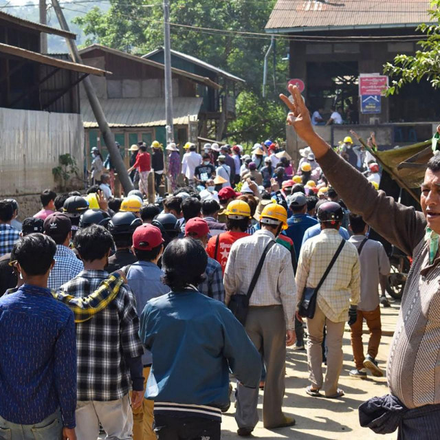 Prosvjedi u Mjanmaru