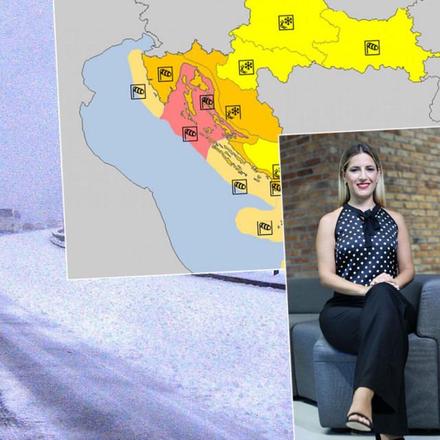 Zimski uvjeti na cestama, Tea Blažević (u okviru)