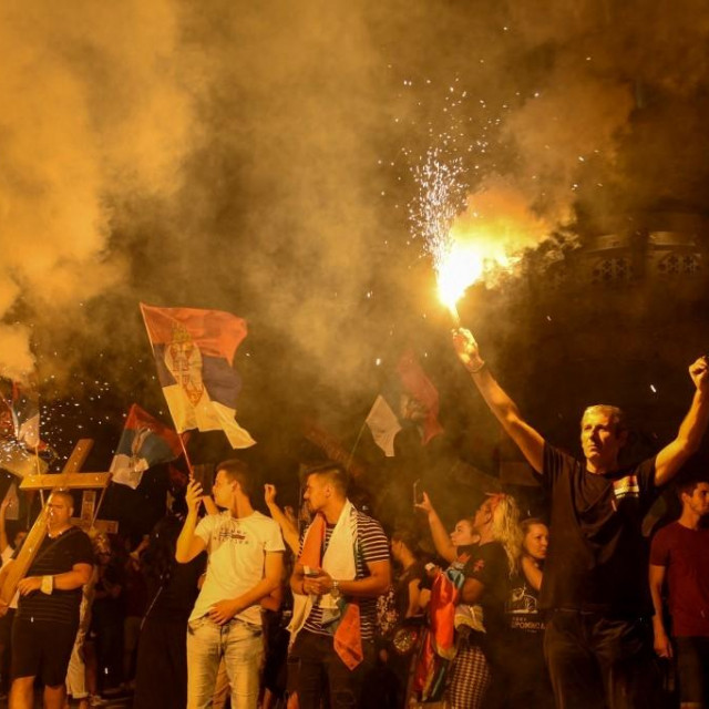 Prizor iz Crne Gore nakon izbora u ljeto 2020.