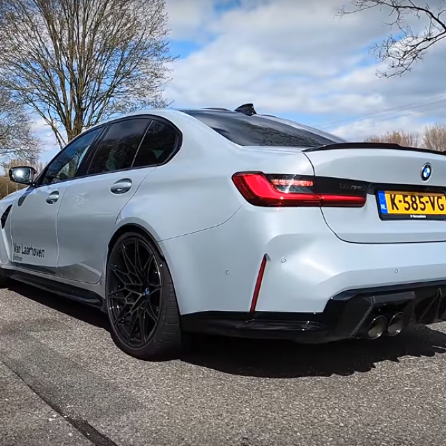 BMW M3 Competition ubrzanje