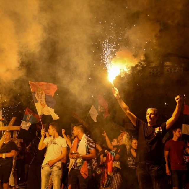 Prizor iz Crne Gore nakon izbora u ljeto 2020.