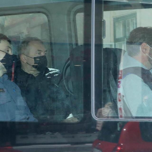 Dragan Kovačević doveden na sud u pratnji policije
 