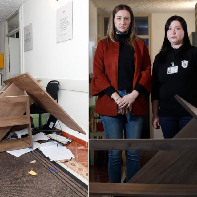 Zaštitarka Matea Hušnjak i ravnateljica Centra za socijalnu skrb u Ivanić Gradu Martina Cuvaj