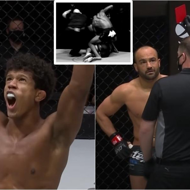 Adriano Moraes i Eddie Alvarez
