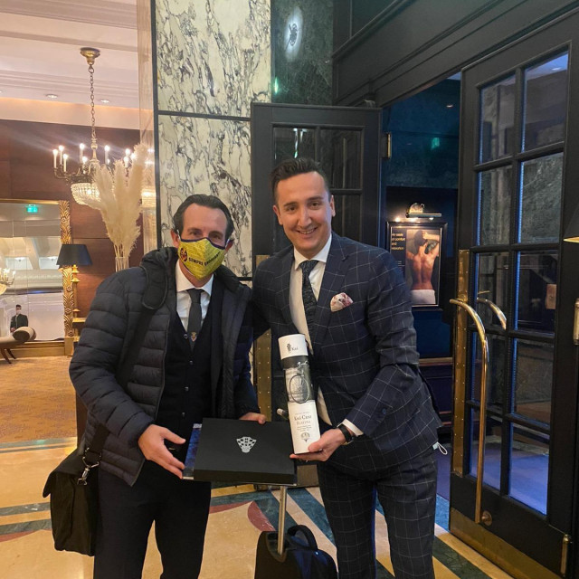Unai Emery i Dr. Tomislav Madžar