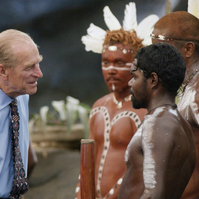 Princ Philip s Aboridžinima