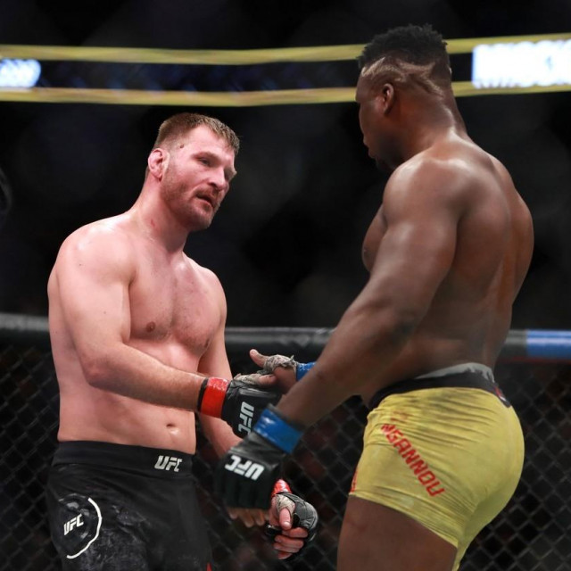 Stipe Miočić i Francis Ngannou