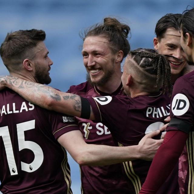 Slavlje igrača Leedsa