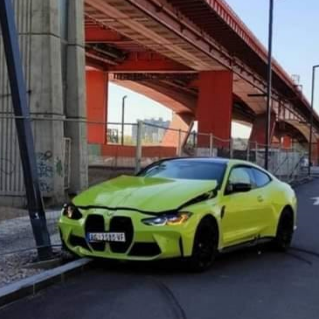 Razbijeni BMW M4