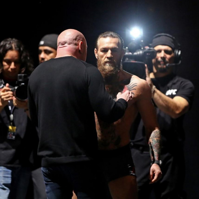 Dana White i Conor McGregor