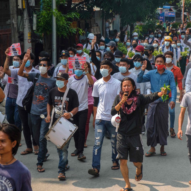 Prosvjedi u Mjanmaru