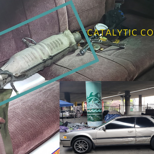 Ukradeni auto i katalizator