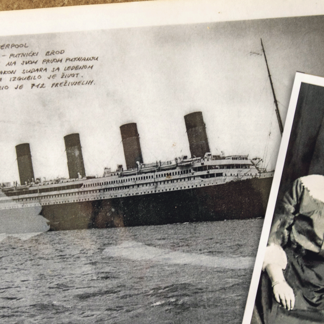 Fotografije iz knjige Slobodana Novkovića 'Titanic - Hrvati u katastrofi stoljeća'
