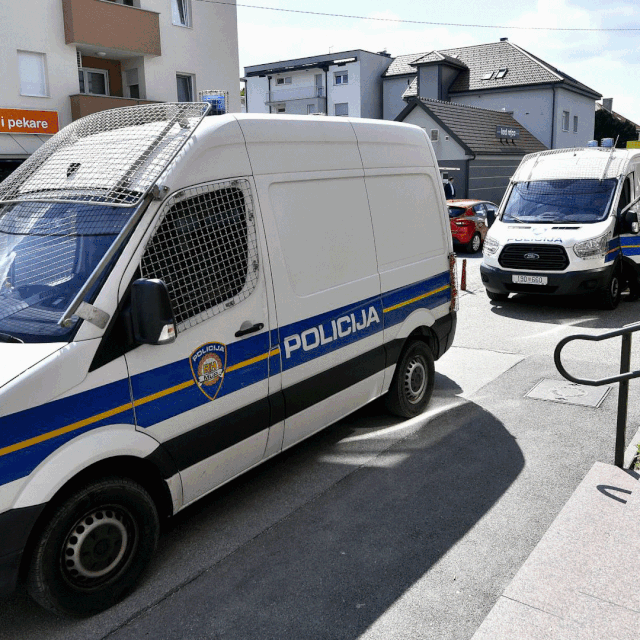 Privođenje osumnjičenika za raspačavanje droge u Zaprešiću