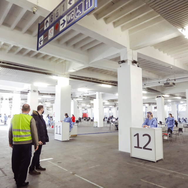 Cijepljenje na Velesajmu