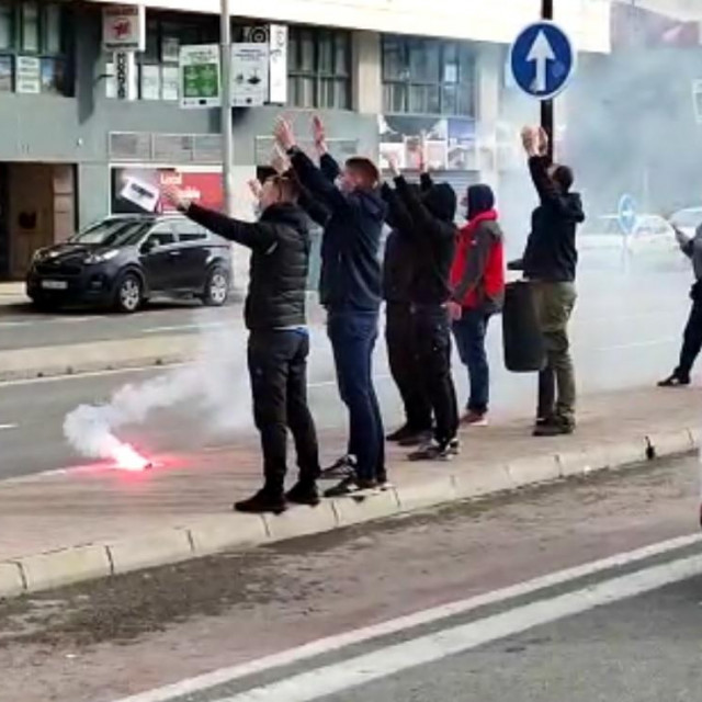 Navijači Dinama u Villarrealu