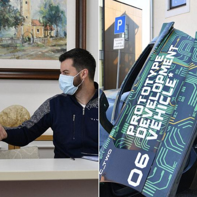 Mate Rimac na potpisivanju ugovora