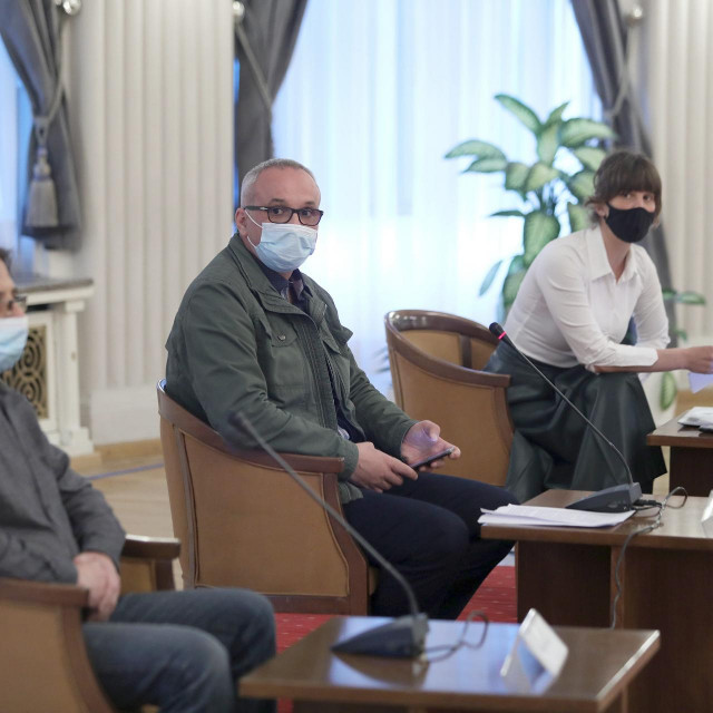 Goran Gazdek, Hrvoje Zovko i Ema Tarabochia.