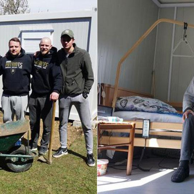 Igrači američkog nogometa i Miloš Živković