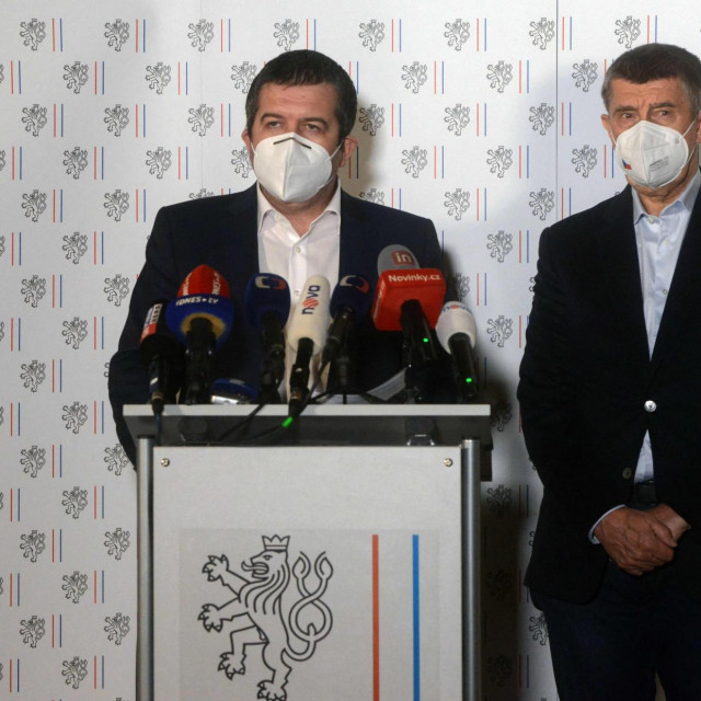 Češki premijer Andrej Babiš i ministar vanjskih poslova Jan Hamaček 