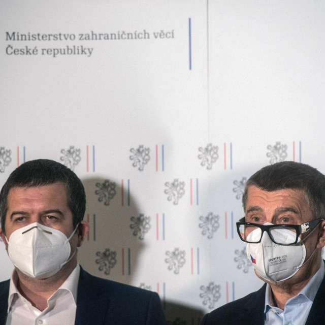 Andrej Babis i Jan Hamacek