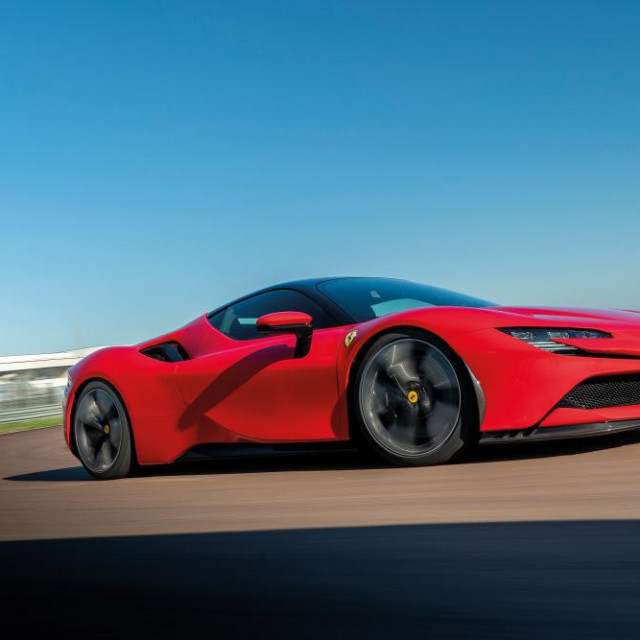 Ferrari SF90 2020., ilustracija