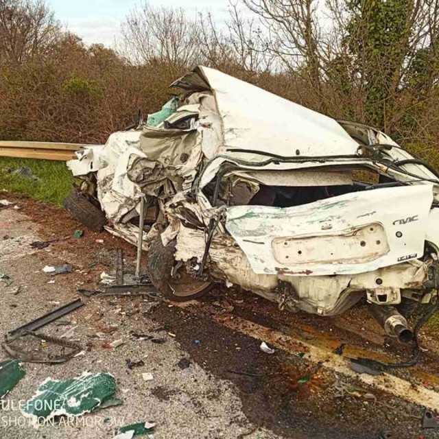 Prometna nesreća kod Žminja