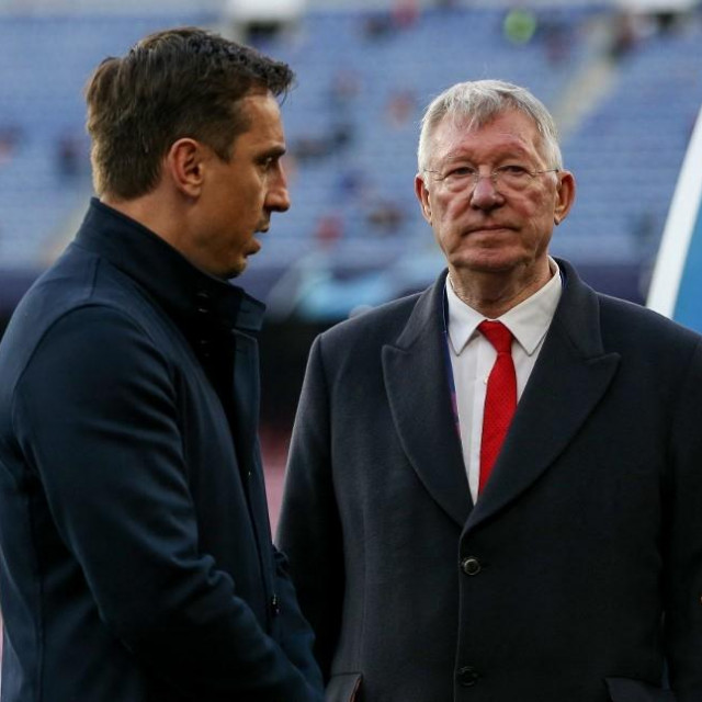 Sir Alex Ferguson i Gary Neville