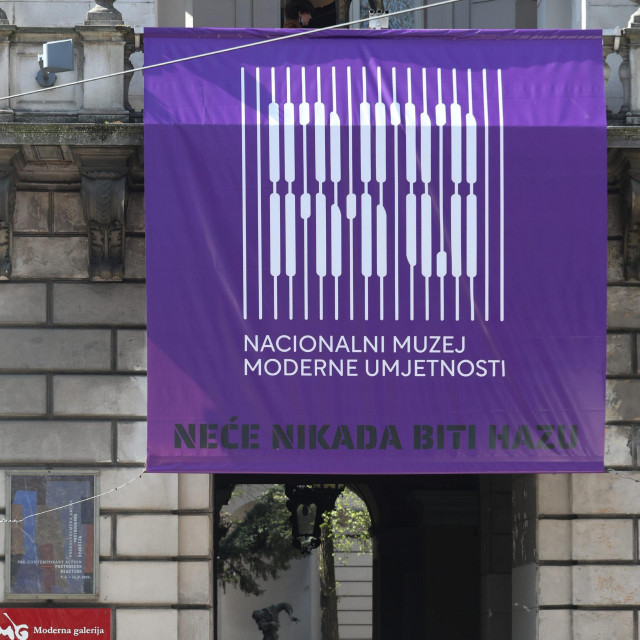 Moderna galerija je nedavno preimenovana u Nacionalni muzej moderne umjetnosti