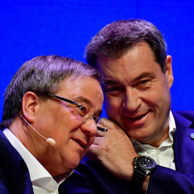 Armin Laschet i Markus Soeder 
