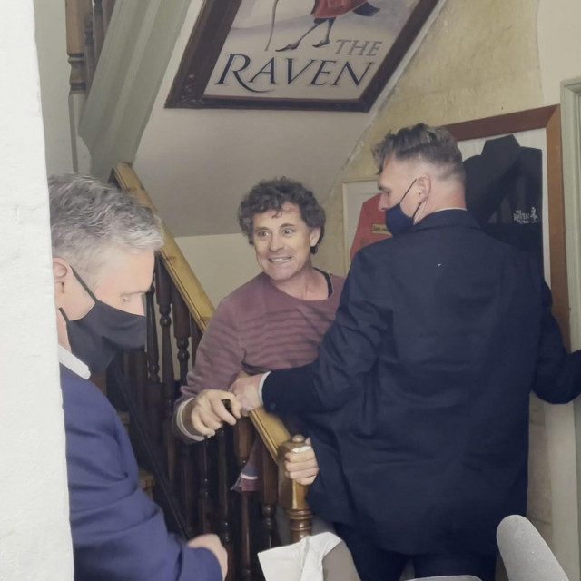 Keir Starmer i Rod Humphris